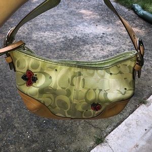 Rare Coach ladybug bag